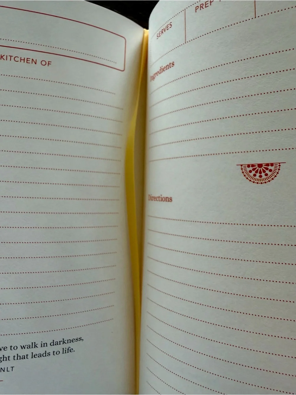 DaySpring My Family Recipe Journal Prayers Scriptures Aarti Sequeira